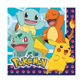 16 Napkins Pokemon 33 x 33 cm