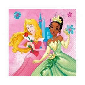 Paper napkins Princess Live Your Story 33x33 cm, 20 pcs.