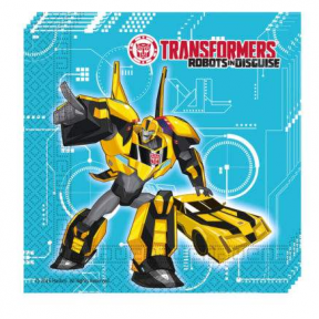 TRANSFORMERS POWER UP Two-Ply Paper Napkins 33x33cm