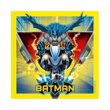 Paper napkins Batman Rogue Rage, size 33 x 33 cm, 20 pcs