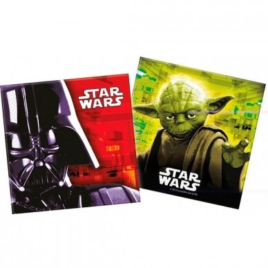 20 paper napkins Star wars 33 cm