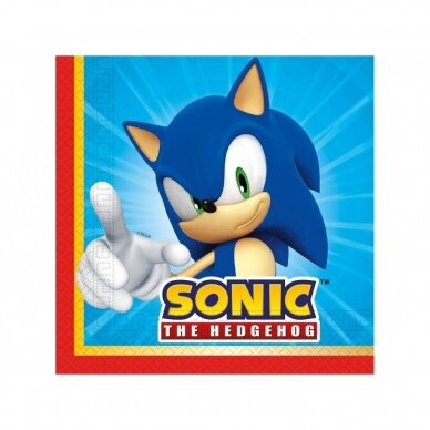 Paper napkins Sonic, 33x33 cm, 20 pcs.