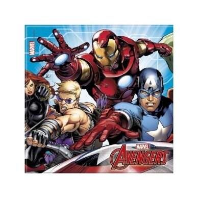 Servetėlės keršytojai  "Mighty Avengers" (20vnt./33x33)