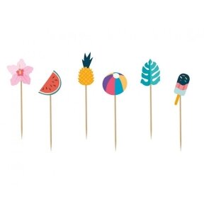 Picks Summer - Let's party, 6 pcs