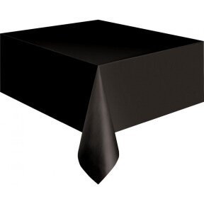 Table Cover Black size 274x137 cm