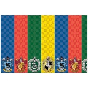 Paper Table cover "Harry Potter Hogwarts Houses" 120 x 180 cm