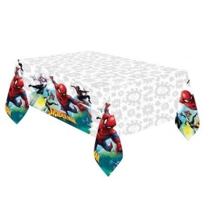 Plastic Table cover Spiderman Team Up - 120 x 180 cm