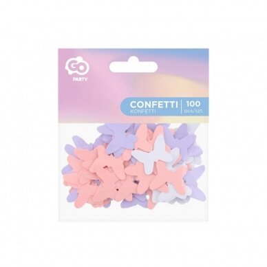 Paper confetti Butterfly, 100 pcs 1