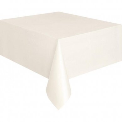 Table Cover Cream size 137x274 cm