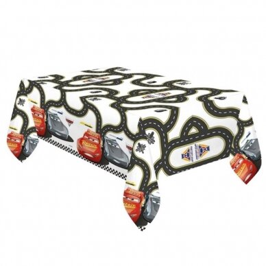 Plastic tablecloth "Cars 3" - 120 x 180cm