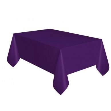 Table Cover Dark Purple size 137x274 cm