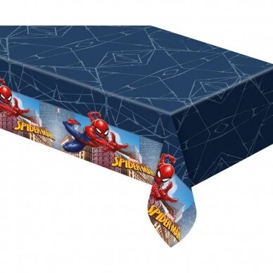 Plastic tablecloth "Spiderman Crime Fighter" 120x180 cm