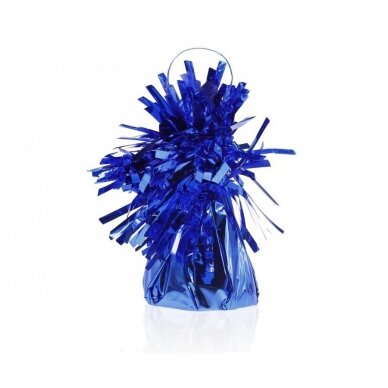 Balloon foil weight, blue, 145 g / 1 pc