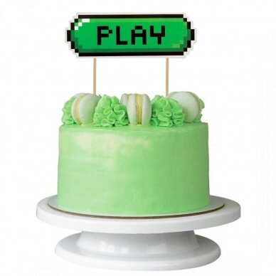 Cake topper Game on - Play 1