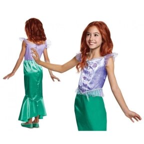 Ariel Classic role-play costume -The Little Mermaid Princess (licensed), size S (5-6 yrs)