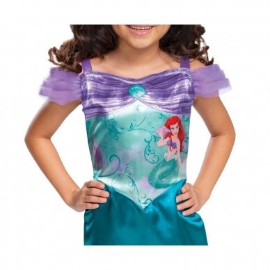 Ariel Basic role-play costume -The Little Mermaid Princess (licensed), size S (5-6 yrs) 2