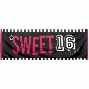 Boland Sweet 16 Decorative Banner