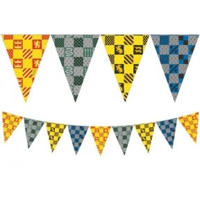 Flag Banner Harry Potter Hogwarts Houses