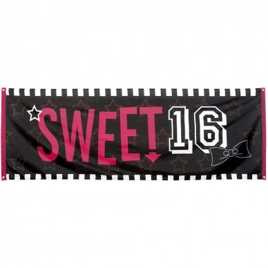 Boland Sweet 16 Decorative Banner